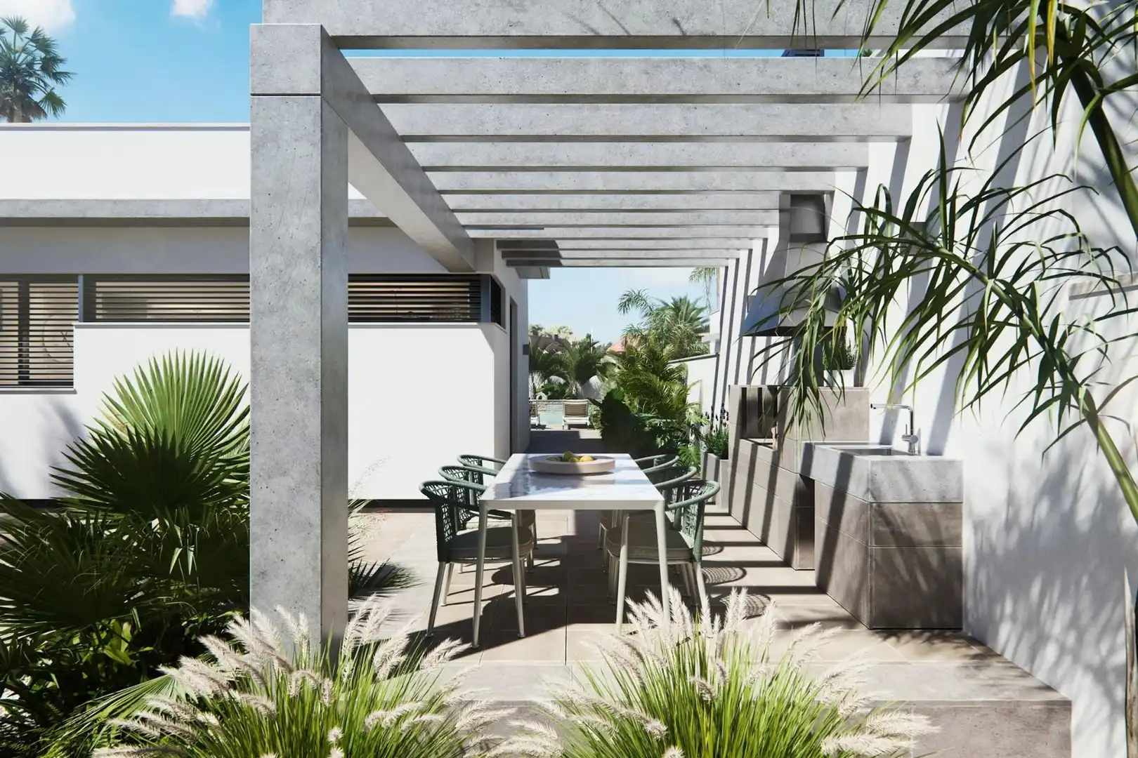 Terraza de Casa o chalet en venta en San Javier ciudad