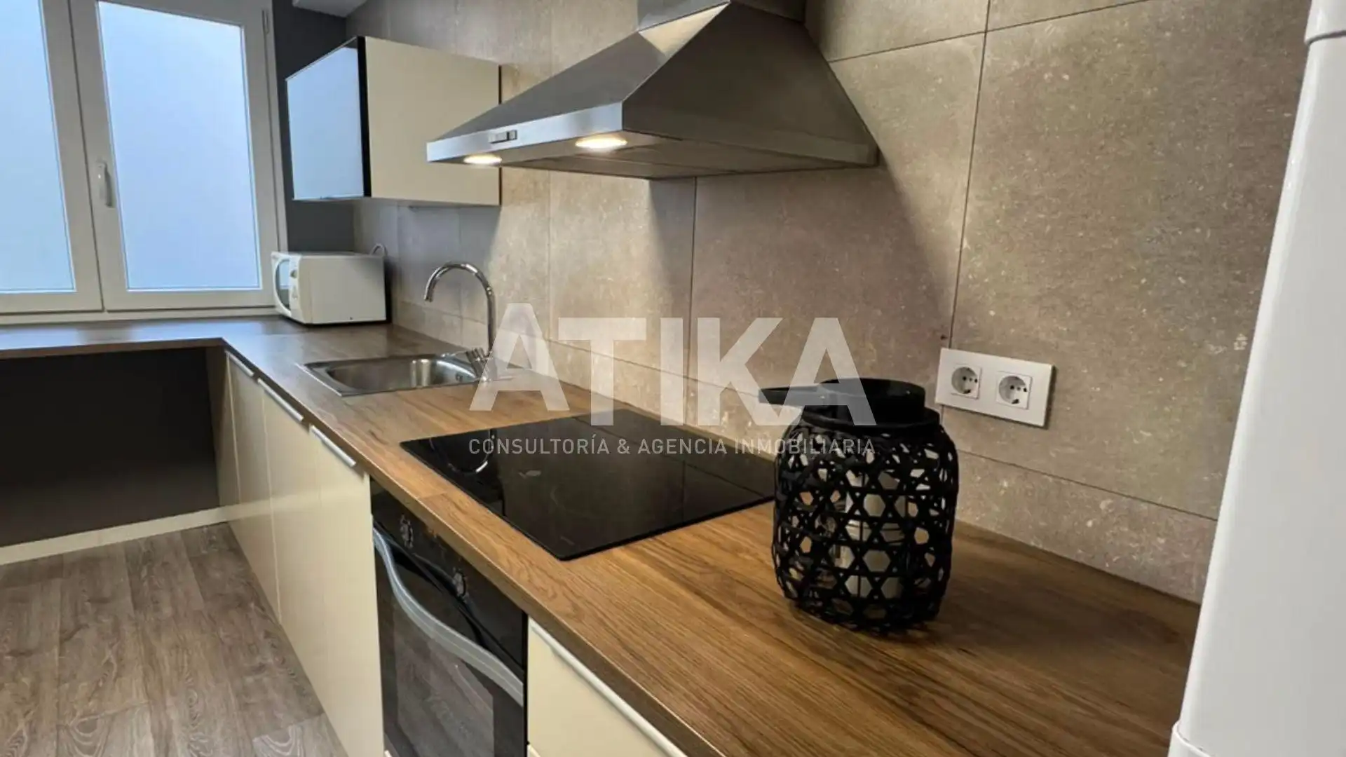 Kitchen of Flat for rent in Ontinyent  with Air Conditioner, Heating and Furnished