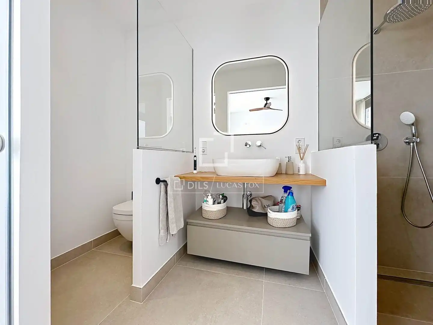 Baño de Casa o chalet de alquiler en Ciutadella de Menorca con Aire acondicionado, Calefacción y Jardín privado
