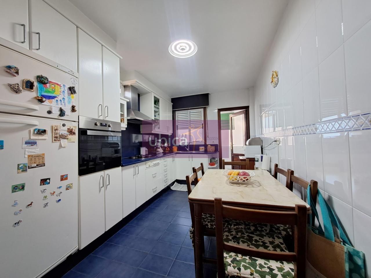 Kitchen of Flat for sale in Cangas   with Heating and Furnished