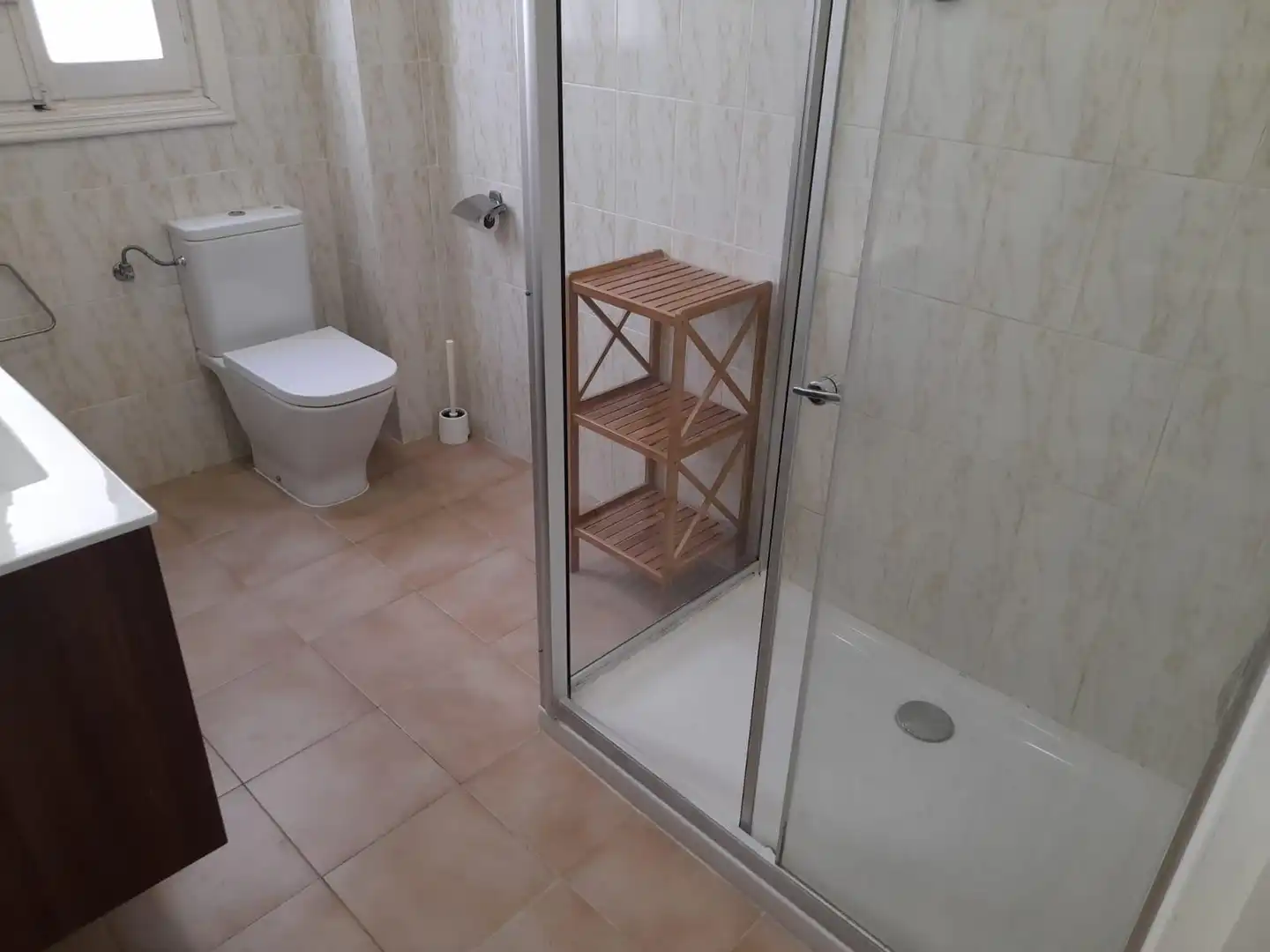 Badezimmer von Wohnung zur Miete in Valencia mit Klimaanlage, Möbliert und Balkon