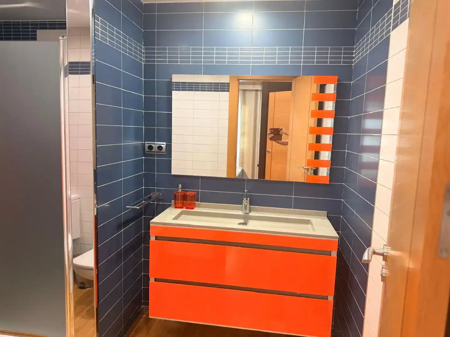 Badezimmer von Wohnung zur Miete in Alhama de Murcia mit Klimaanlage, Parkett und Abstellraum