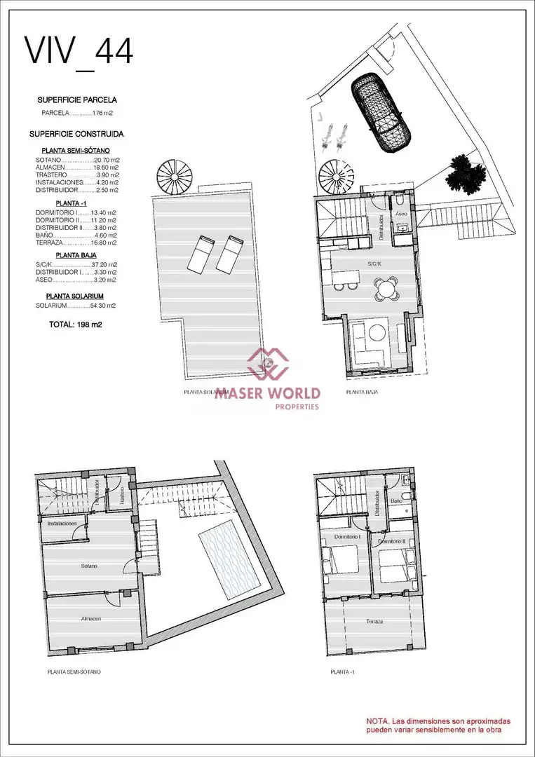 Casa aparellada amb piscina en venda a Algorfa, imagen 71