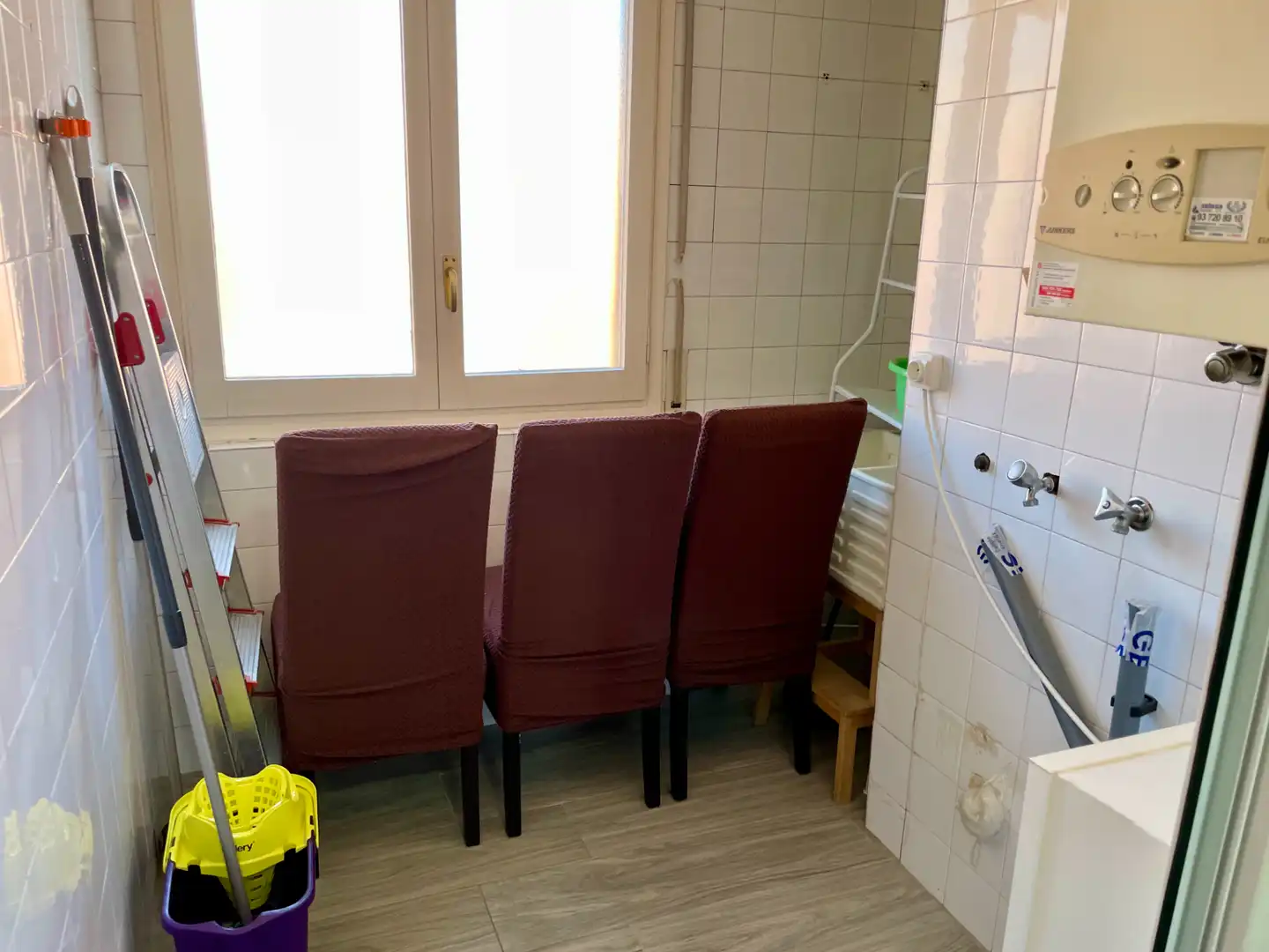 Menjador de Pis en venda en Sabadell amb Aire condicionat, Calefacció i Parquet