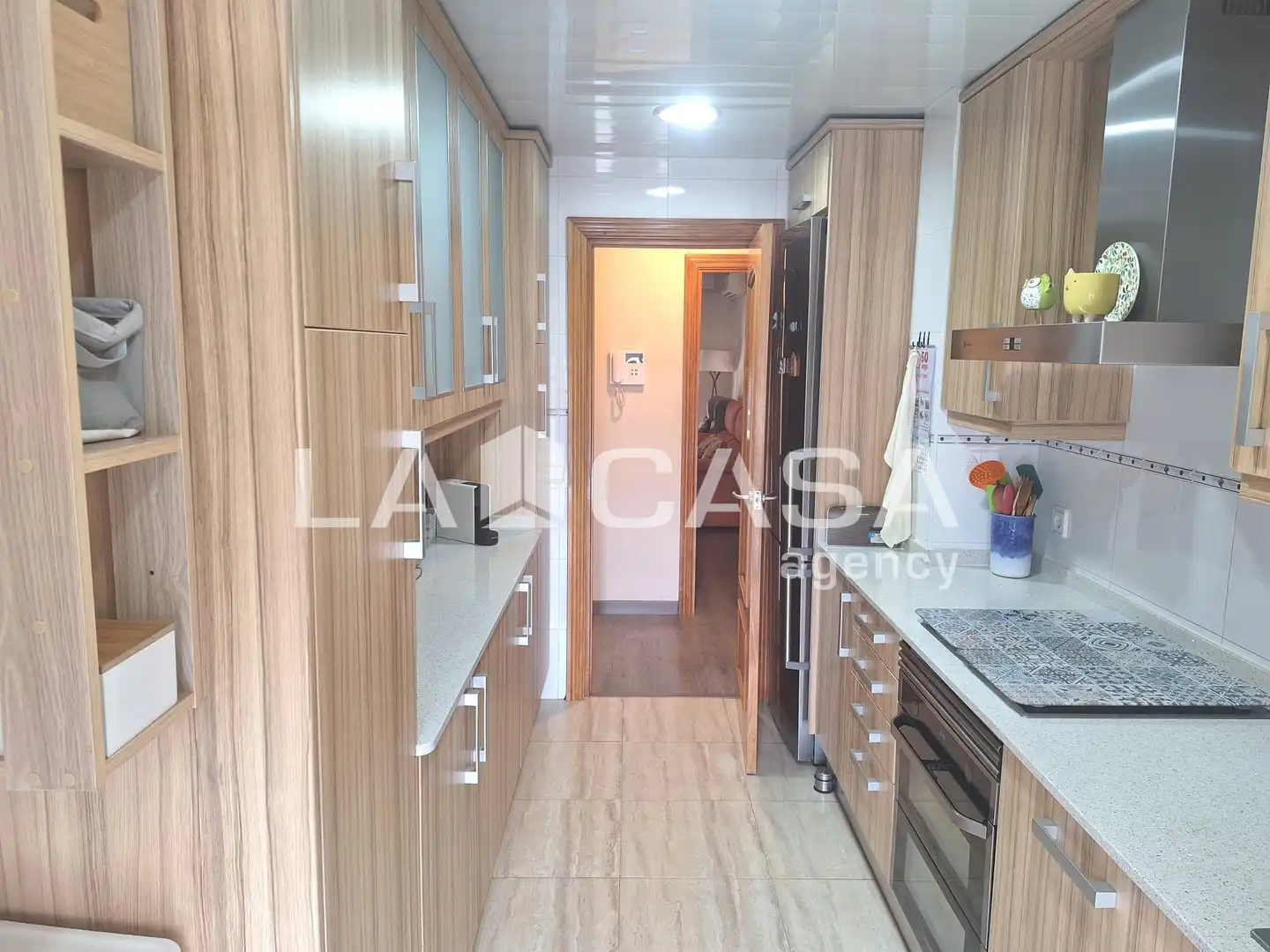 Kitchen of Flat for sale in Santa Coloma de Gramenet  with Heating