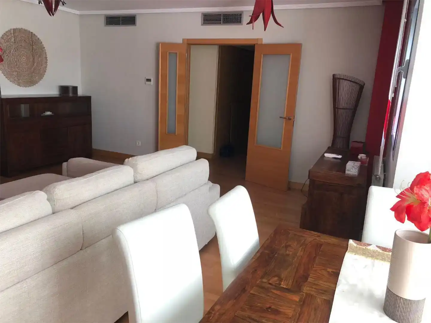 Sala d'estar de Pis de lloguer en Leganés amb Aire condicionat, Traster i Piscina