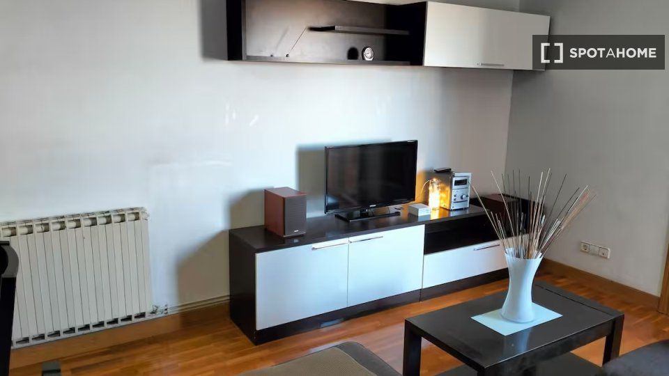 Living room of Flat to rent in  Barcelona Capital  with Air Conditioner, Heating and Furnished
