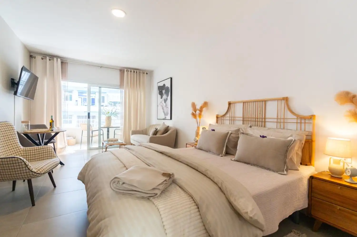 Habitación de Estudio de alquiler en Puerto de la Cruz con Terraza y Balcón