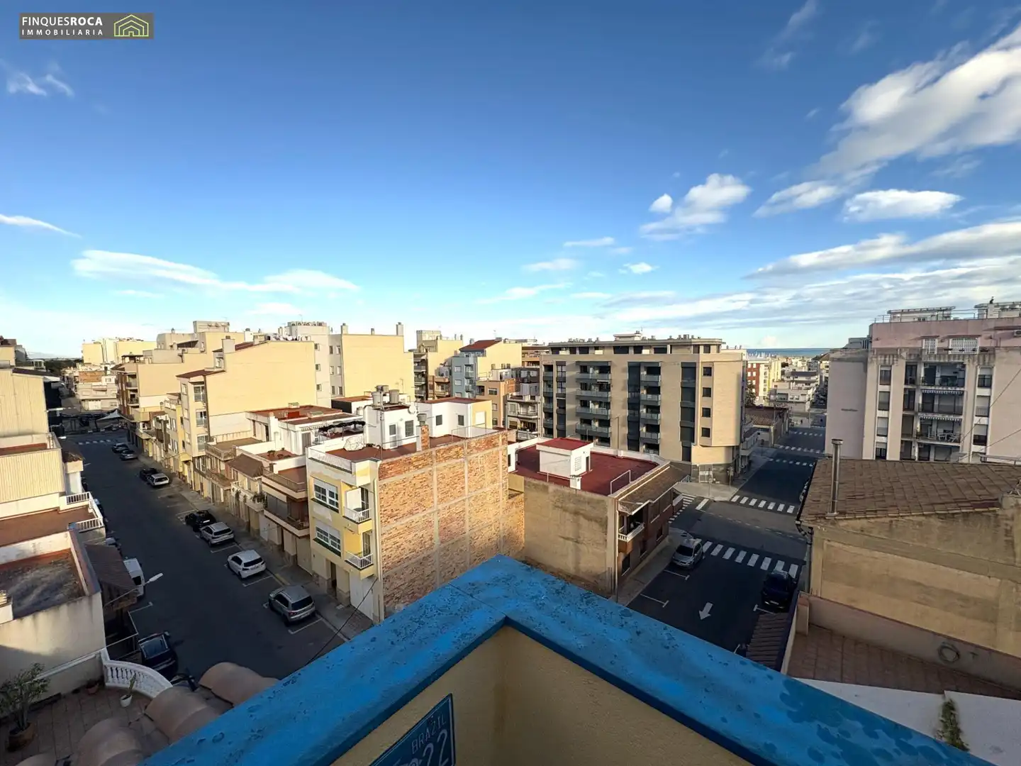 Vista exterior de Àtic en venda en La Ràpita amb Aire condicionat, Terrassa i Traster
