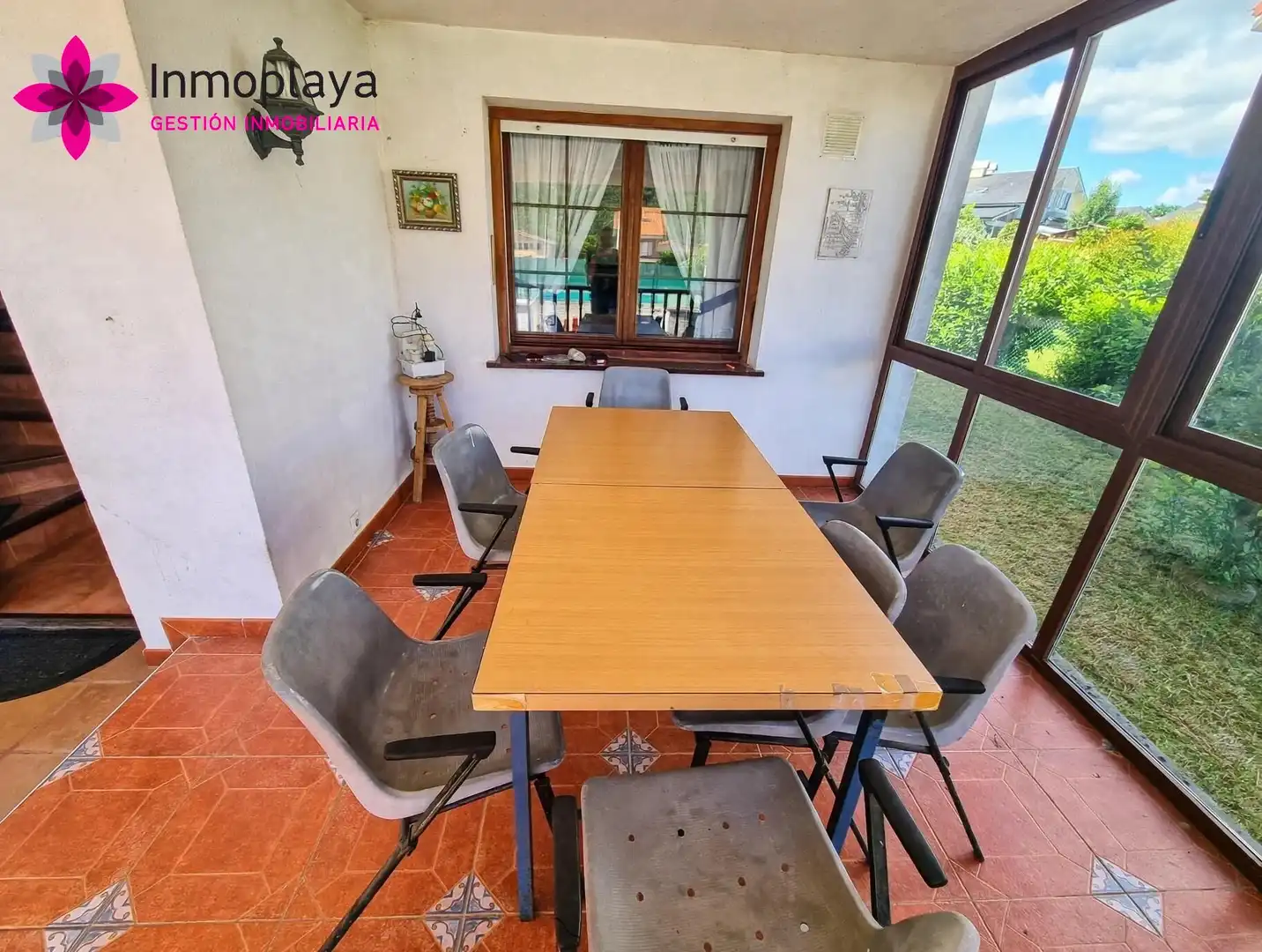 Dining room of Houses for sale in Argoños   with Heating, Private garden and Terrace
