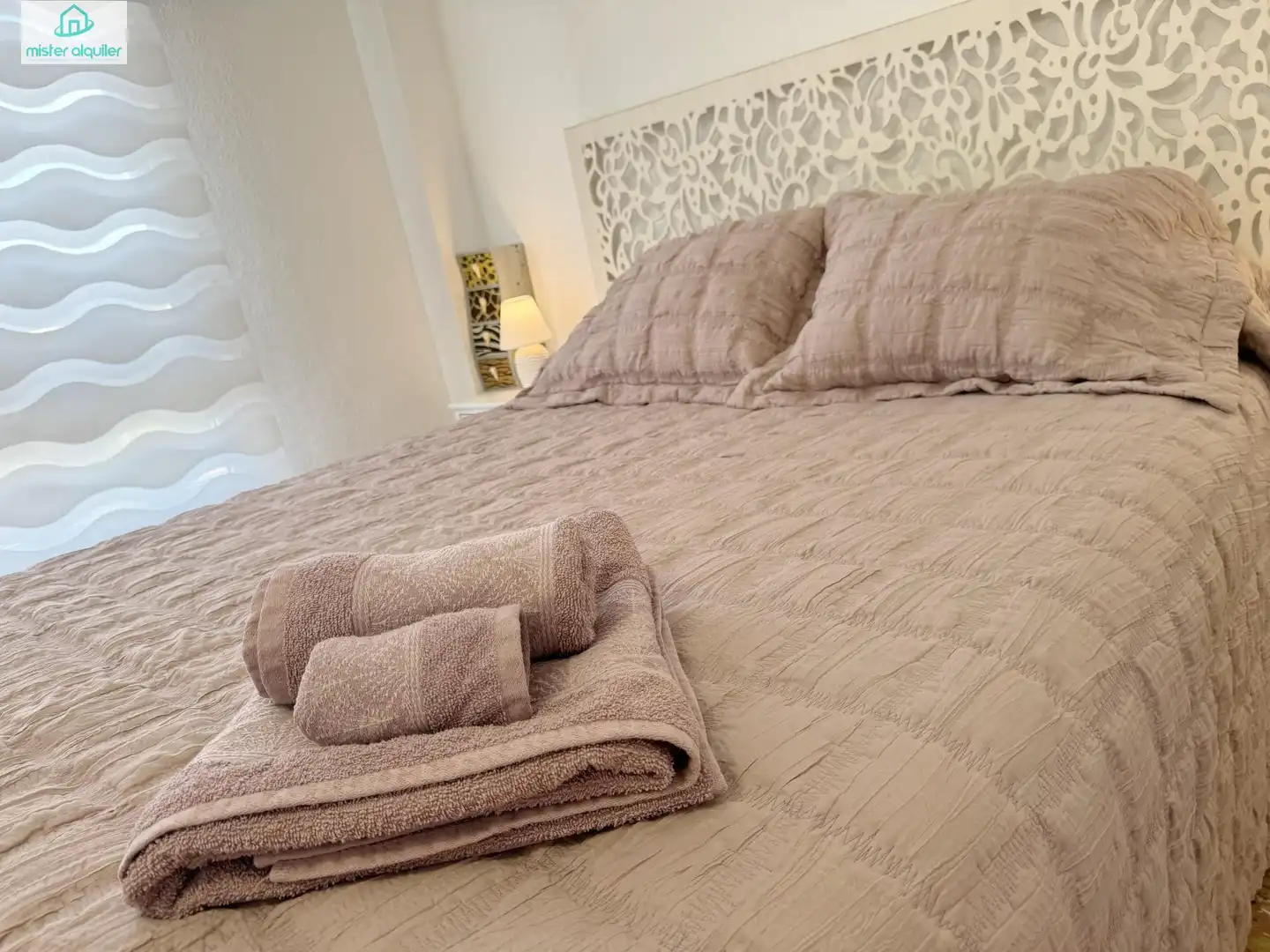 Bedroom of Apartments for rent in El Campello  with Air Conditioner, Terrace and Furnished