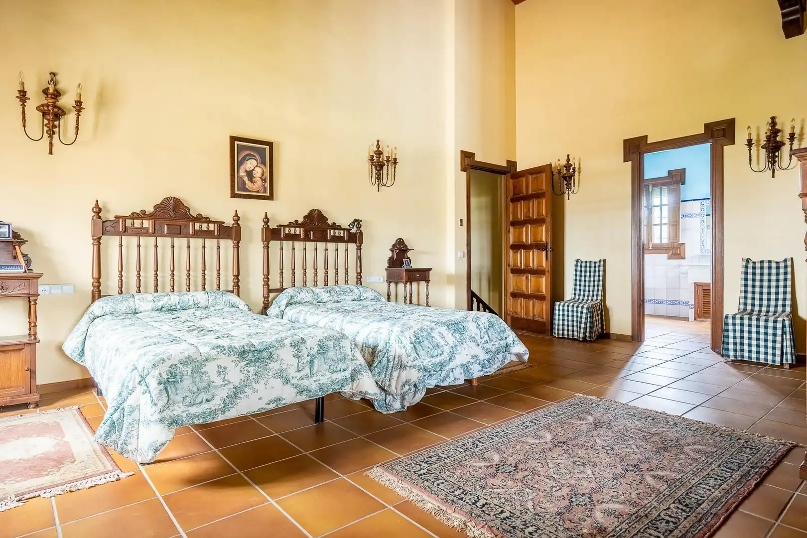Habitación de Finca rústica en venta en Valencina de la Concepción con Jardín privado, Terraza y Trastero
