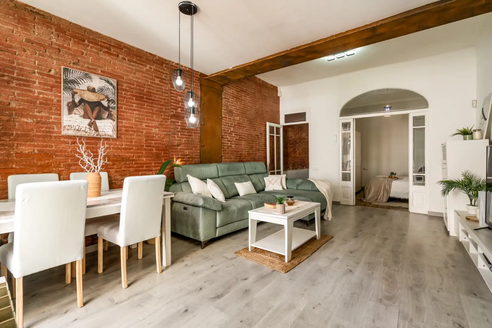 Sala d'estar de Planta baixa en venda en Terrassa amb Aire condicionat, Calefacció i Parquet