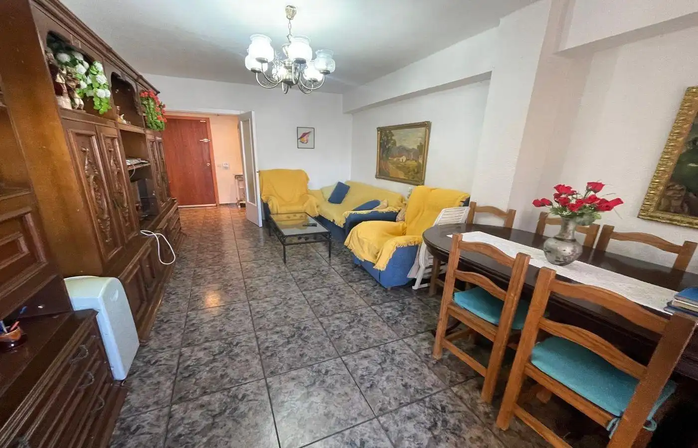 Sala d'estar de Pis en venda en La Ràpita amb Calefacció i Terrassa