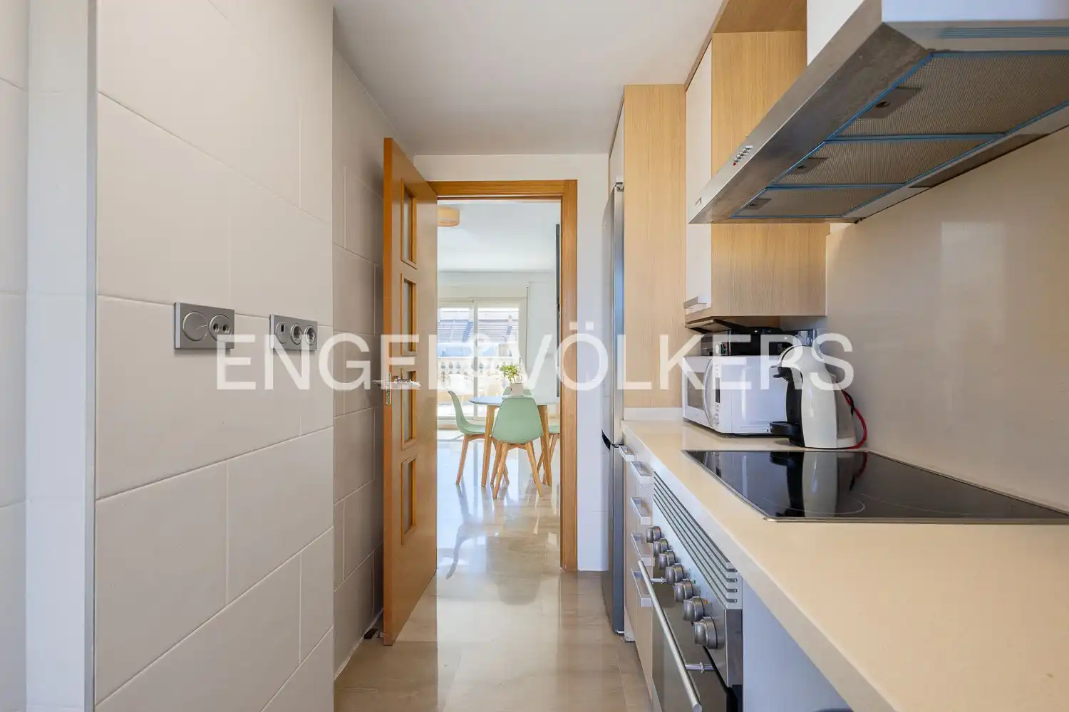 Kitchen of Duplexes for rent in Dénia  with Air Conditioner, Heating and Swimming Pool