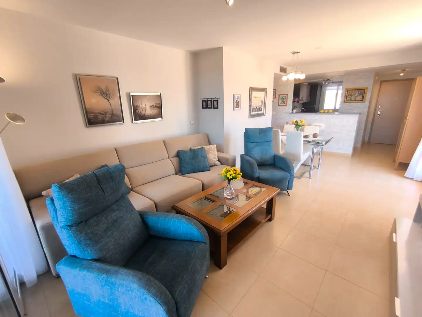 Sala d'estar de Àtic en venda en Torre-Pacheco amb Aire condicionat, Calefacció i Terrassa