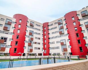 Exterior view of Flat to rent in  Madrid Capital  with Air Conditioner