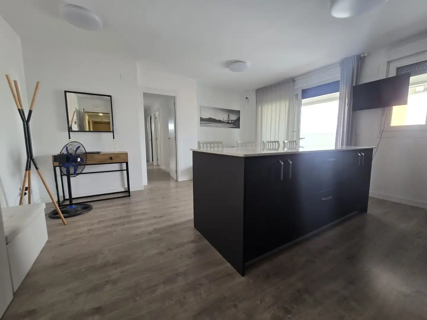 Kitchen of Flat for sale in  Logroño  with Heating, Terrace and Storage room