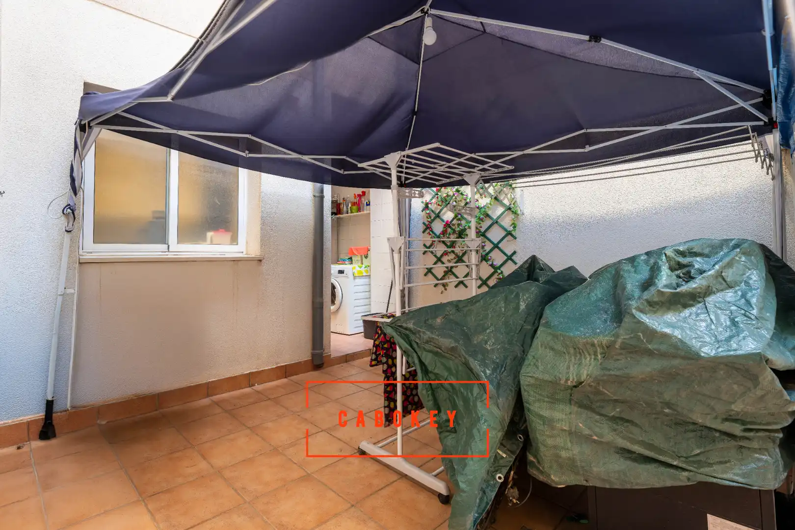Garden of Flat for sale in Roquetas de Mar  with Air Conditioner, Heating and Terrace