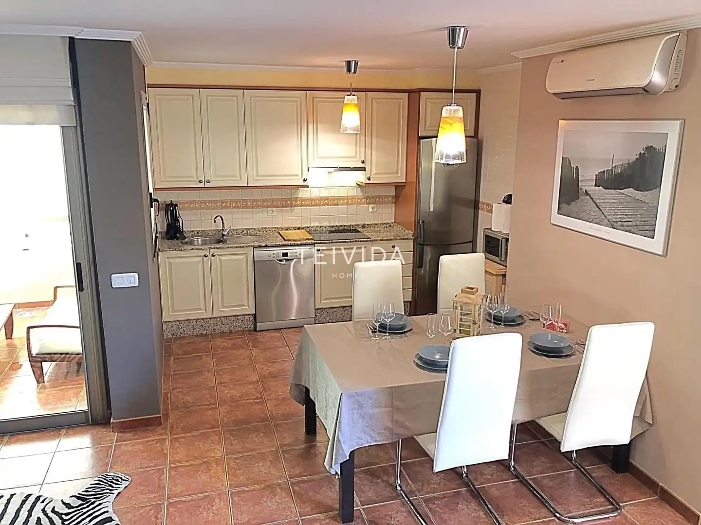 Kitchen of Detached homes for sale in Granadilla de Abona  with Air Conditioner, Terrace and Swimming Pool