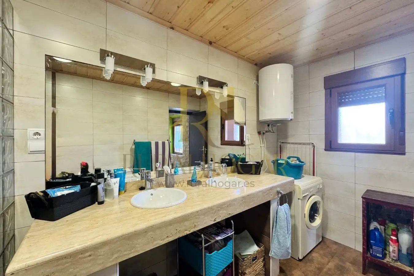 Cocina de Casa o chalet en venta en Gradefes con Calefacción, Parquet y Amueblado