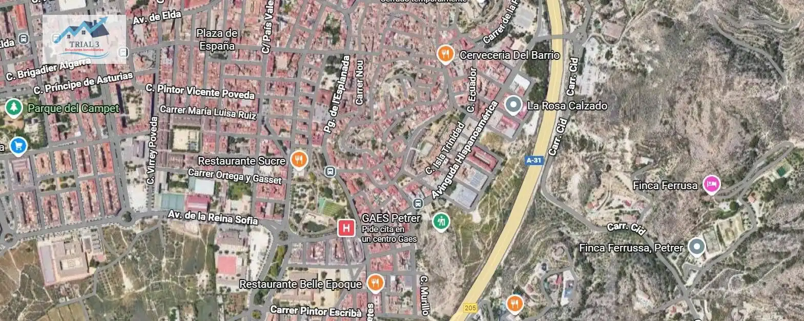 Vista exterior de Piso en venta en Petrer