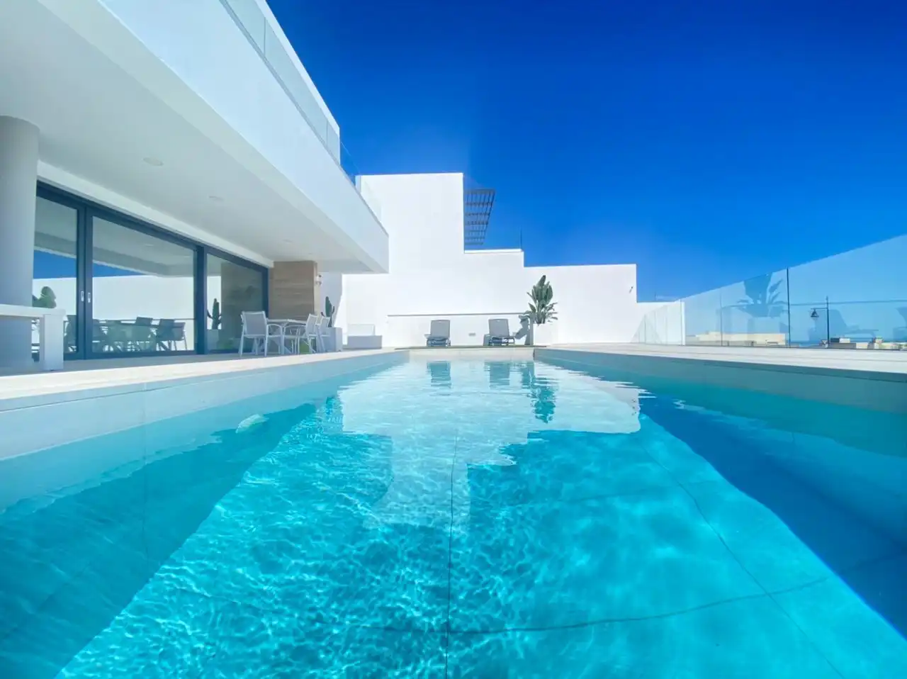 Piscina de Casa o xalet en venda en Torrox amb Aire condicionat, Calefacció i Jardí privat