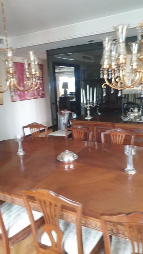 Dining room of Attic for sale in  Barcelona Capital  with Parquet flooring and Terrace