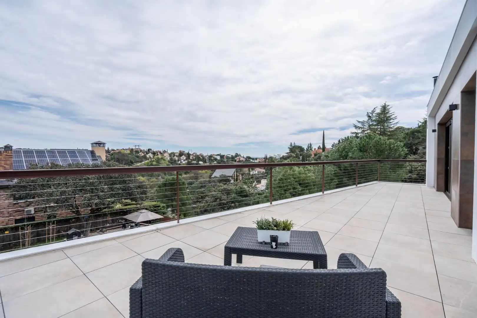 Terrassa de Casa o xalet en venda en Torrelodones amb Aire condicionat, Calefacció i Jardí privat