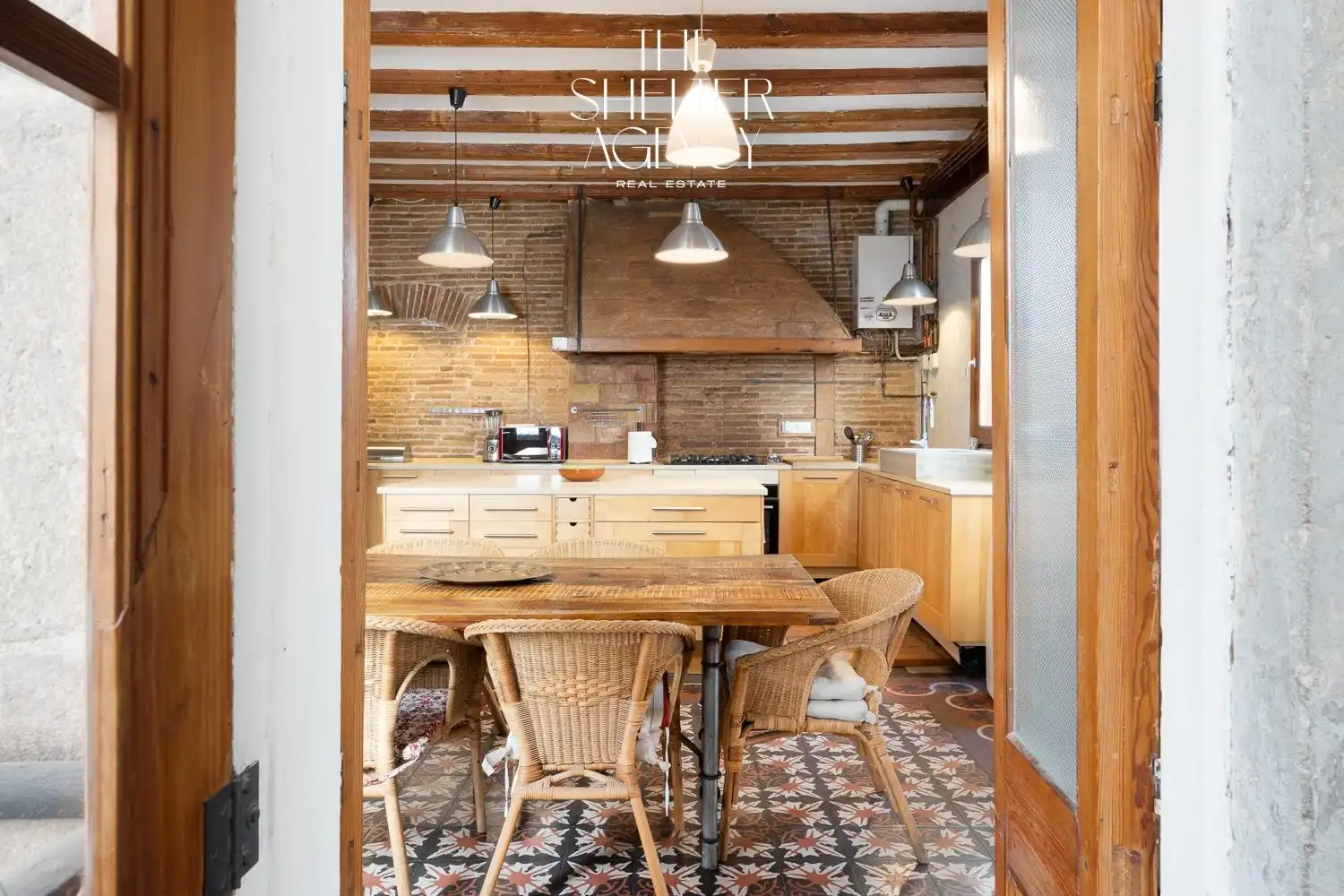 Cocina de Ático en venta en Barcelona con Calefacción, Trastero y Balcón