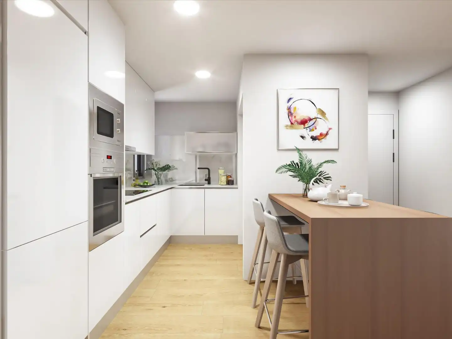 Cuina de Apartament en venda en Torrevieja amb Piscina comunitària