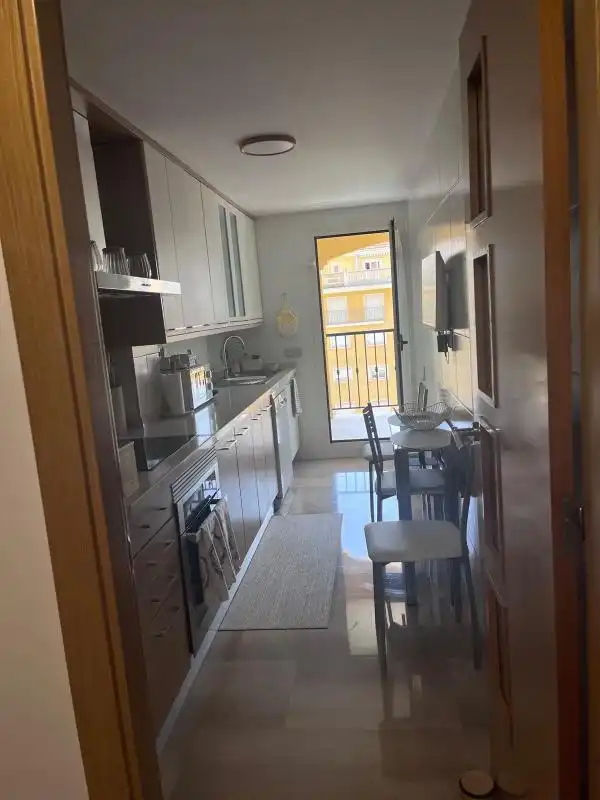 Cuina de Pis de lloguer en Dénia amb Aire condicionat, Calefacció i Terrassa