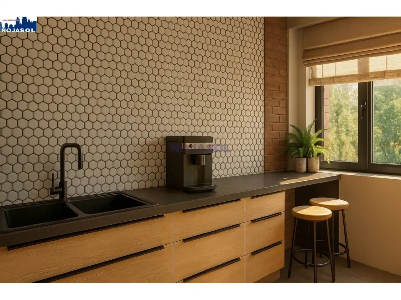 Cocina de Apartamento en venta en Argoños  con Calefacción, Terraza y Piscina comunitaria
