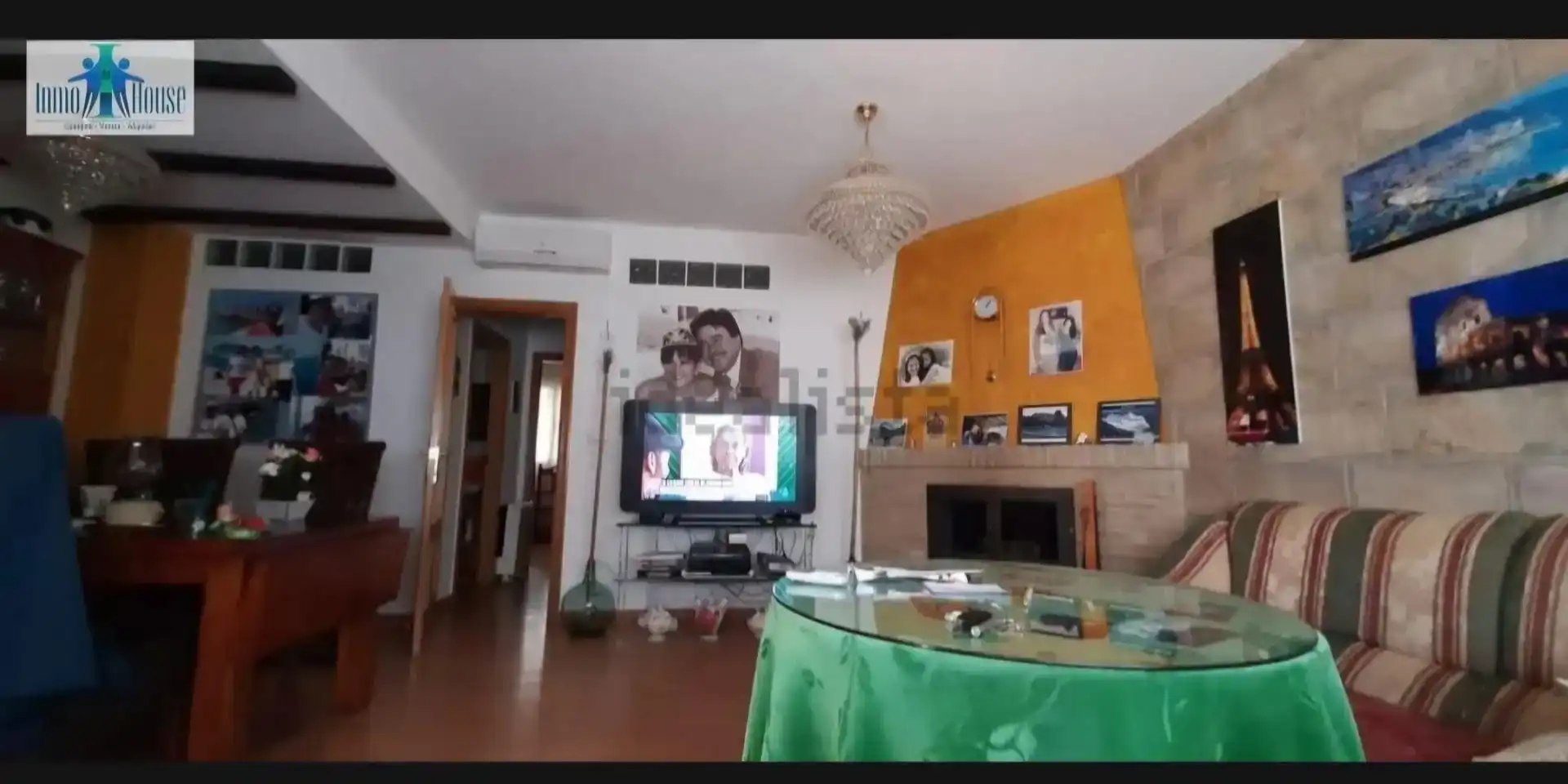 Sala d'estar de Dúplex en venda en Pozohondo amb Aire condicionat, Parquet i Moblat