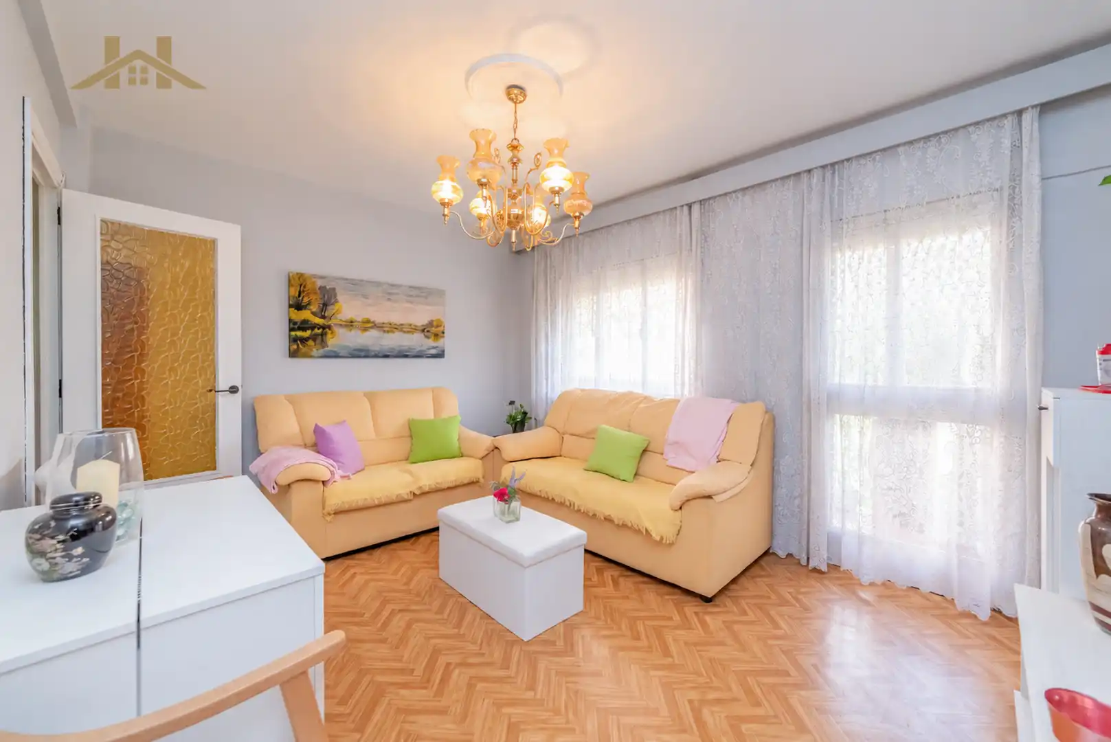 Sala d'estar de Pis en venda en Zarzaquemada
