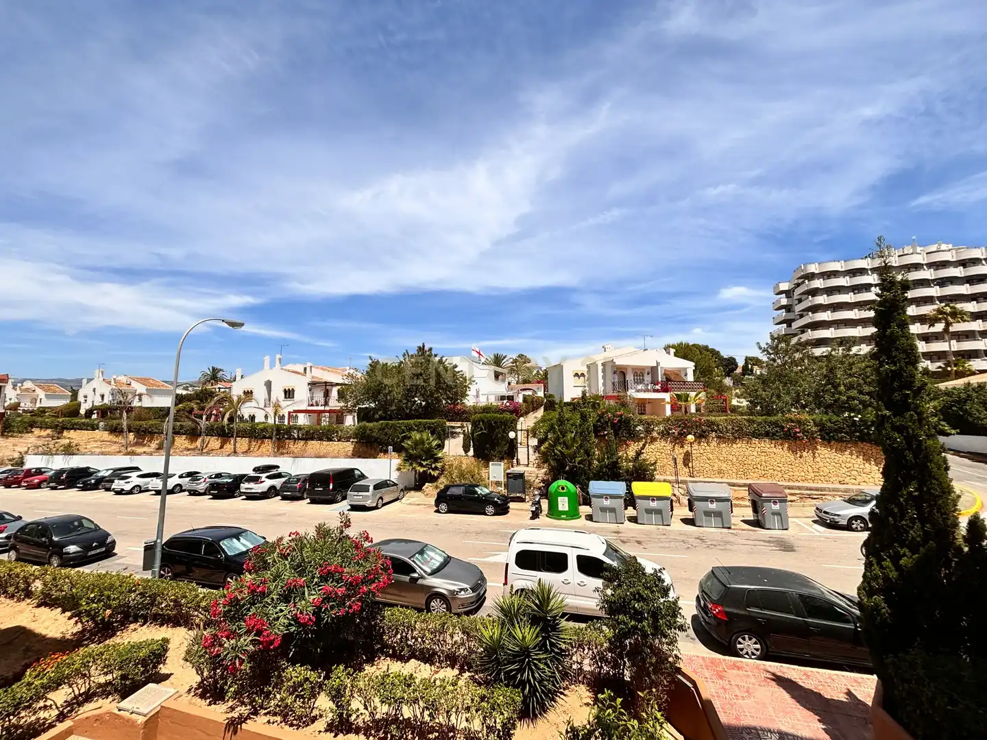 Vista exterior de Apartament de lloguer en Calpe / Calp amb Aire condicionat, Rentadora i Microones