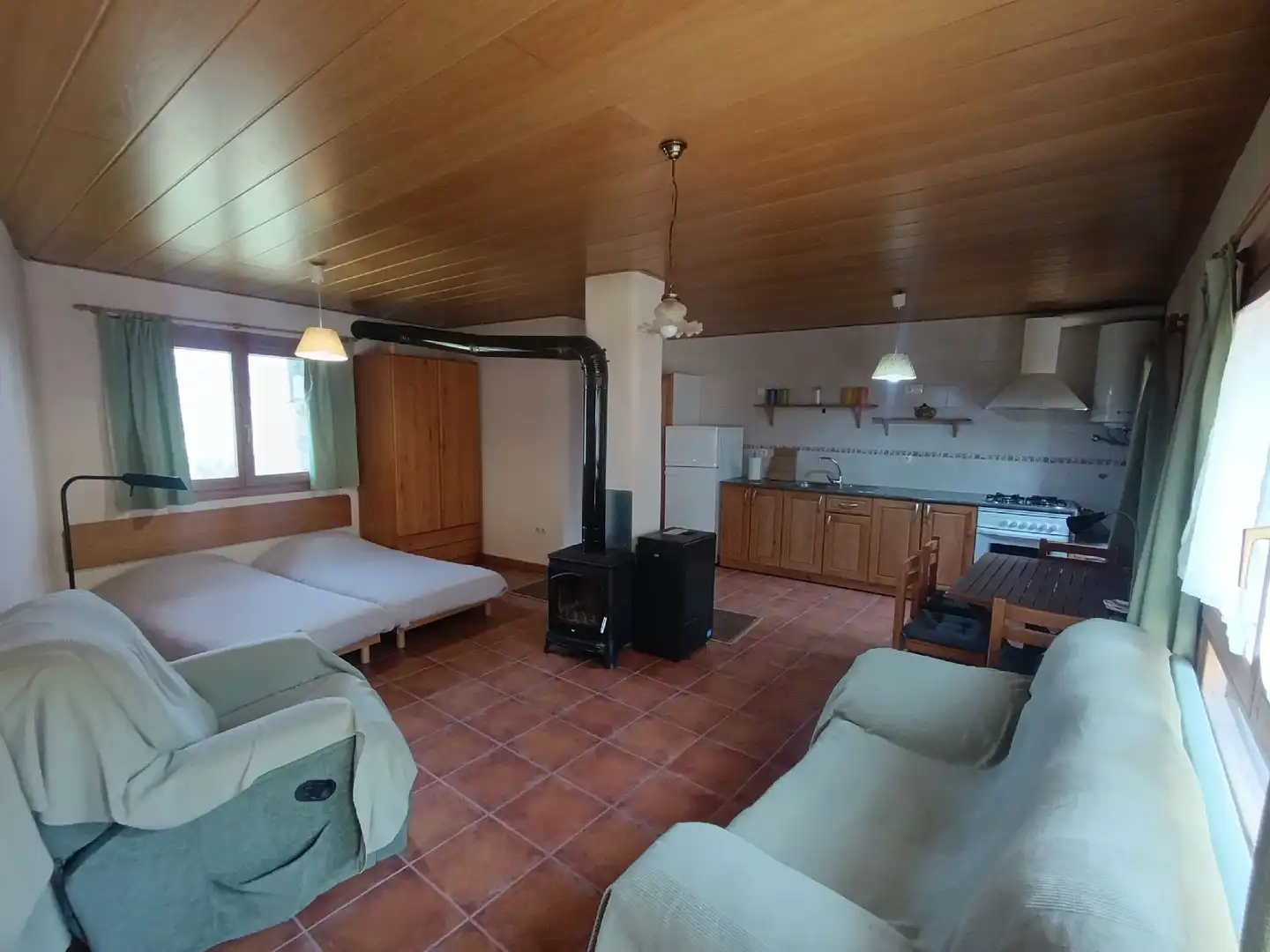 Sala d'estar de Casa o xalet en venda en Graus amb Calefacció, Jardí privat i Terrassa