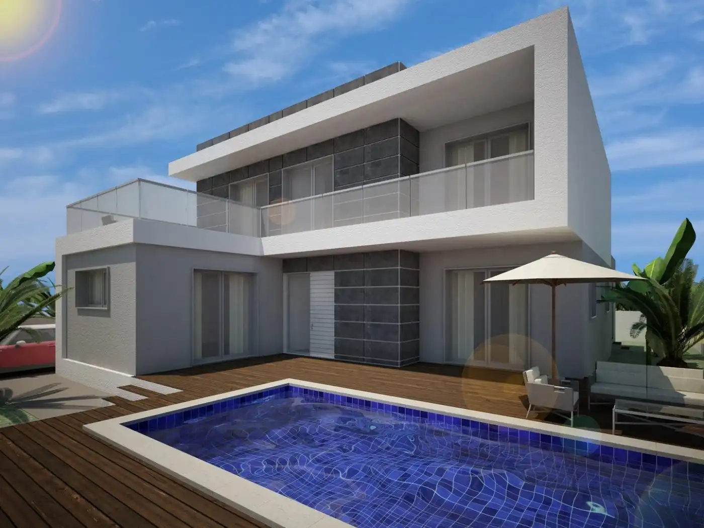 Casa con piscina en venta en Benijófar
