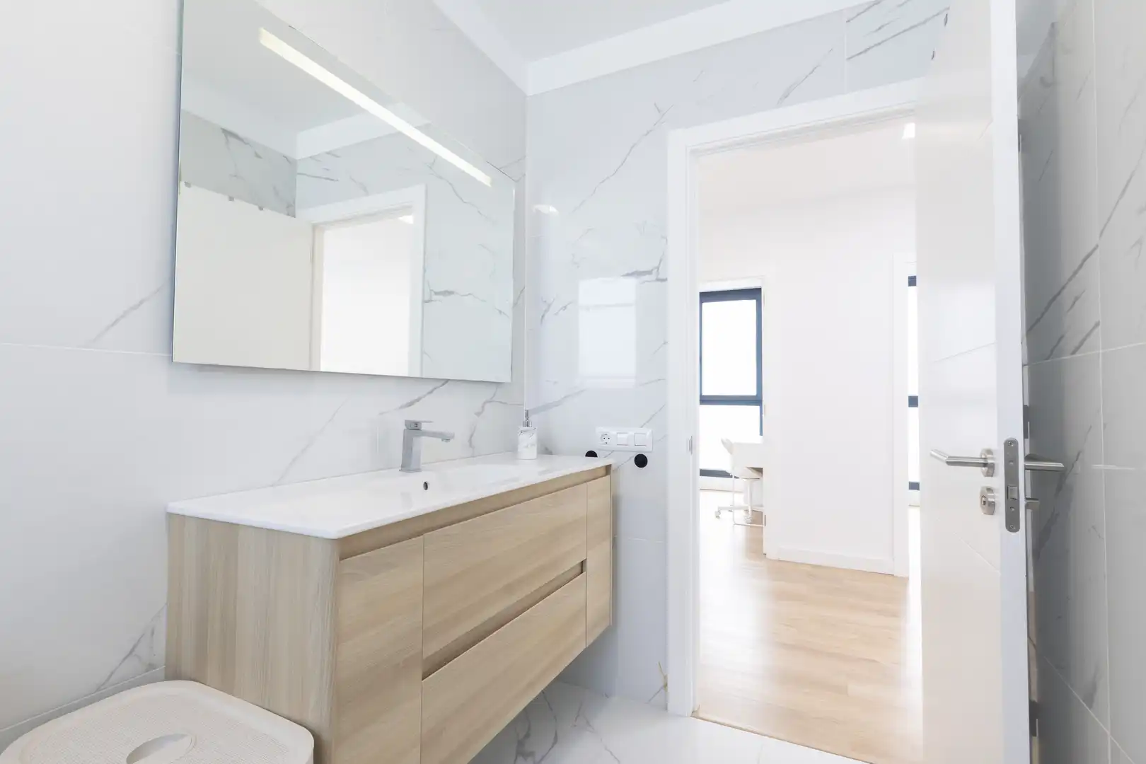 Badezimmer von Haus oder Chalet zum Verkauf in Los Realejos mit Privatgarten, Terrasse und Abstellraum