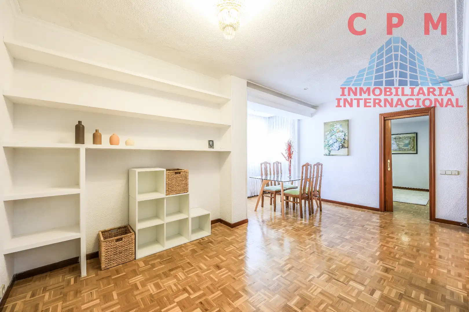 Living room of Flat for rent in Retiro