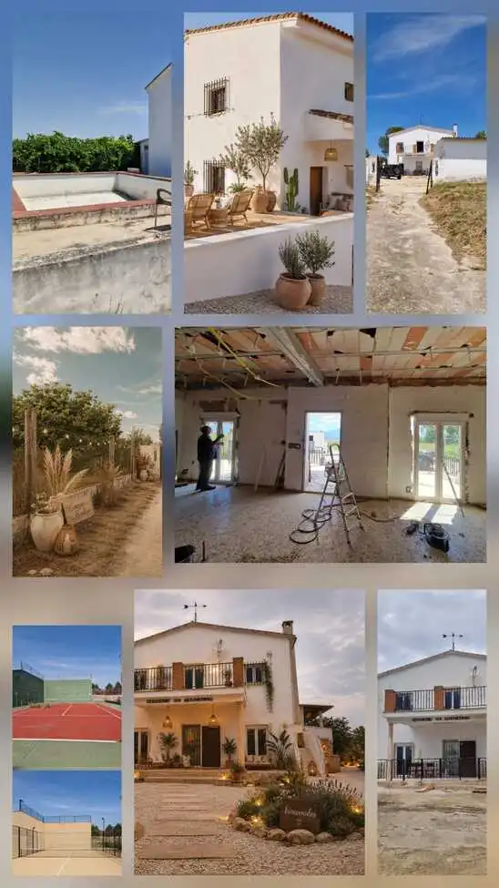 Casa rústica amb piscina en venda a L'Olleria, imagen 43