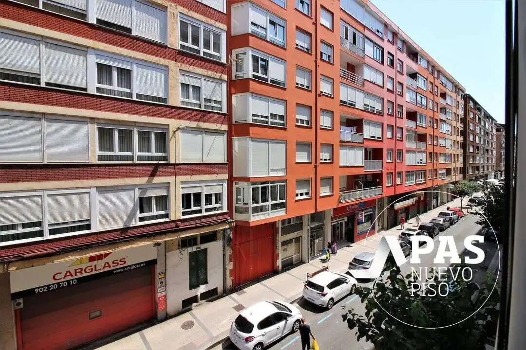 Exterior view of Flat for sale in Santander  with Heating and Parquet flooring