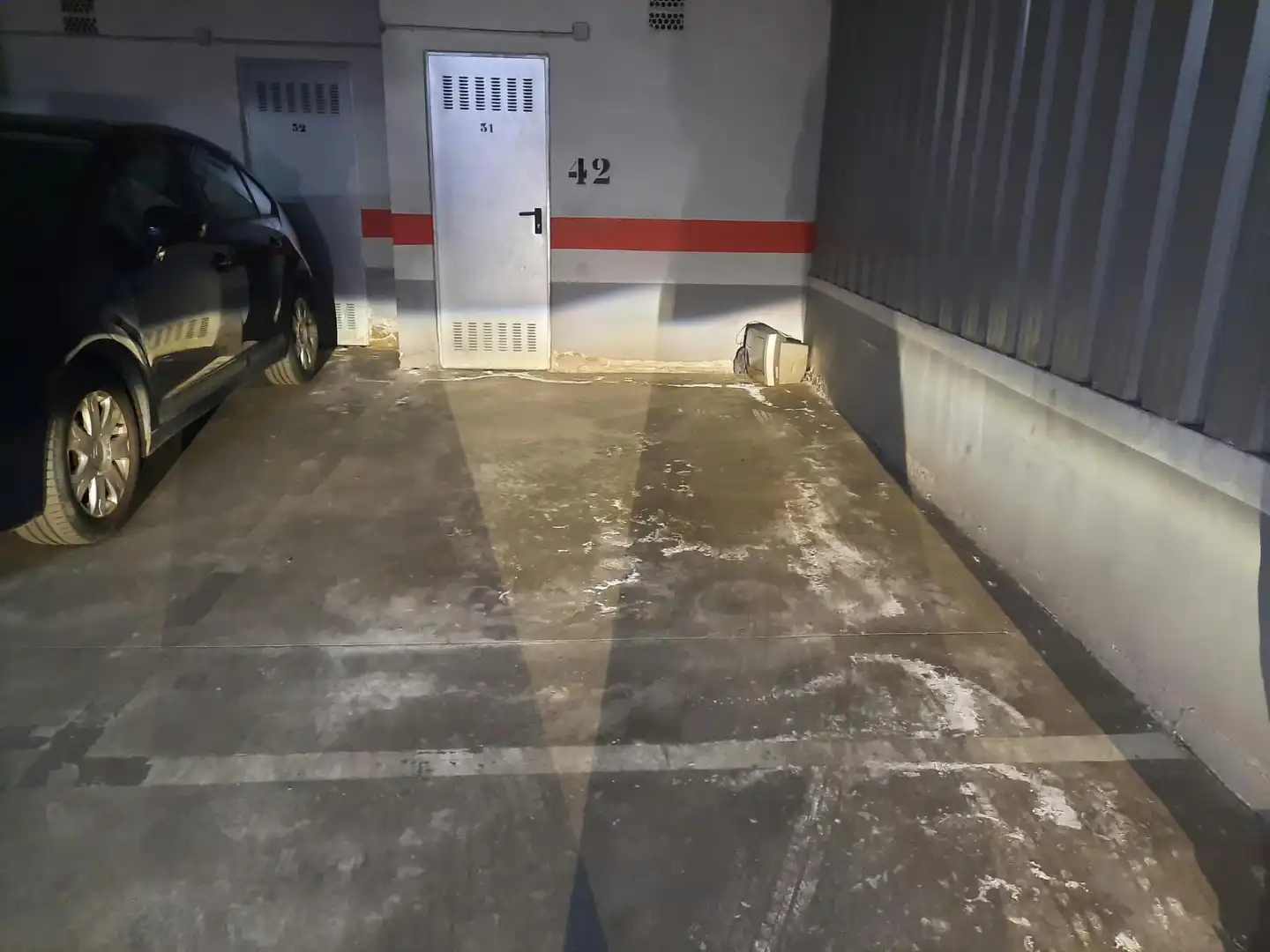 Parkplatz von Wohnung zur Miete in Badajoz mit Klimaanlage, Heizung und Terrasse