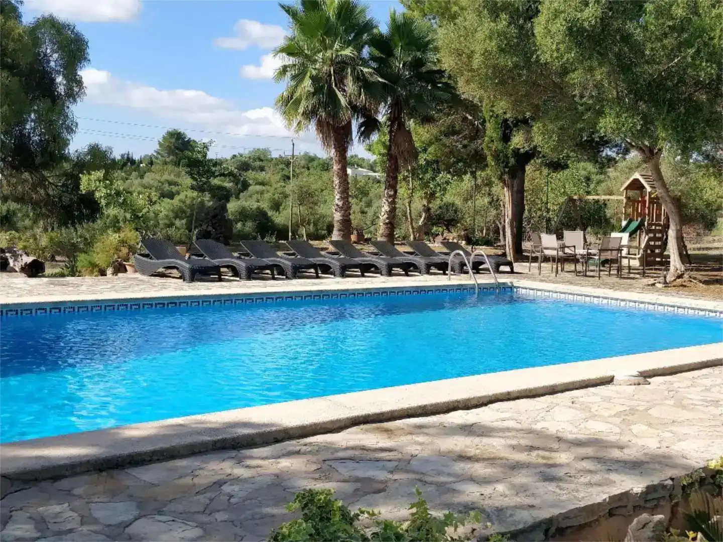 Swimming pool of Houses for rent in Manacor  with Air Conditioner, Private garden and Storage room