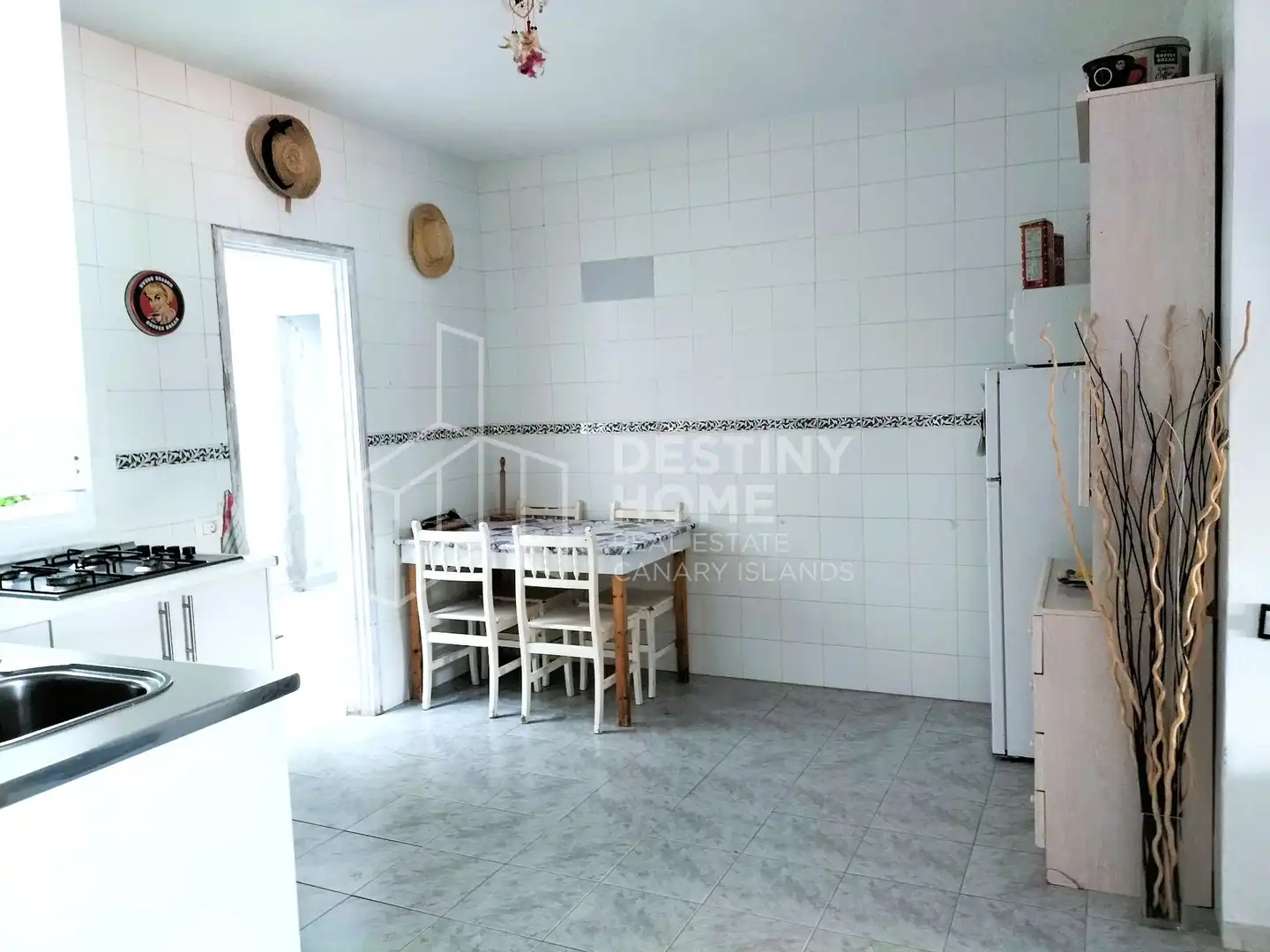Küche von Gebäude zum Verkauf in La Oliva