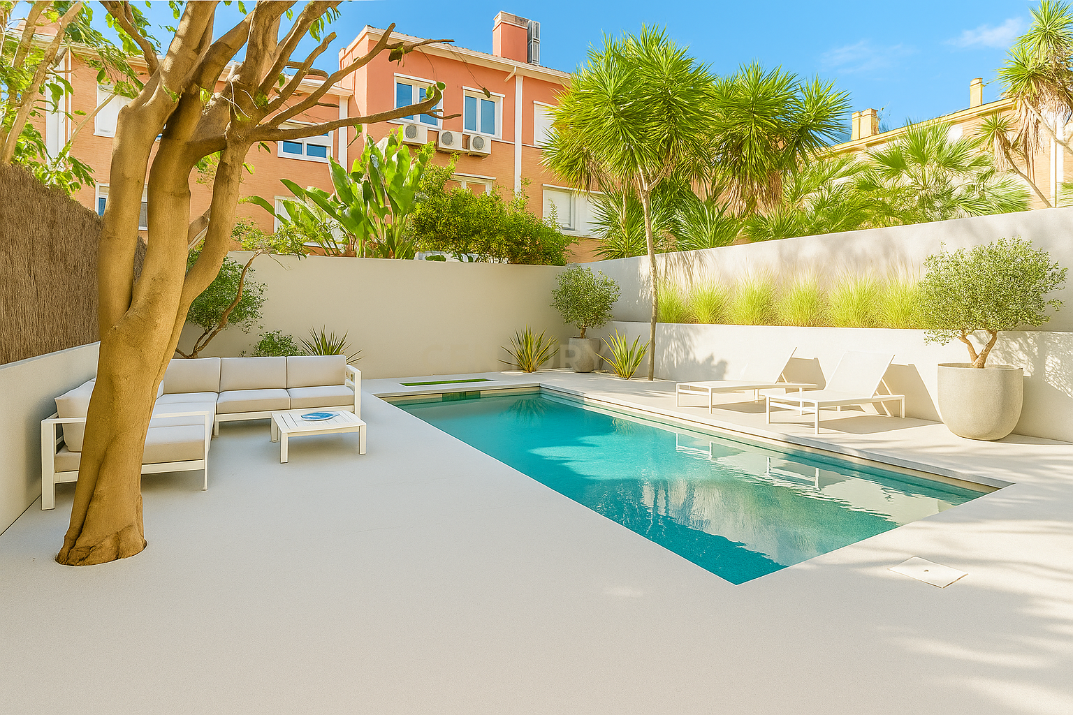 Swimming pool of House or chalet for sale in Gavà  with Air Conditioner, Heating and Terrace