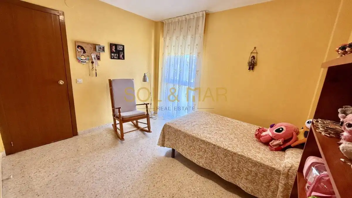 Schlafzimmer von Wohnung zum Verkauf in Benalmádena mit Klimaanlage, Heizung und Terrasse