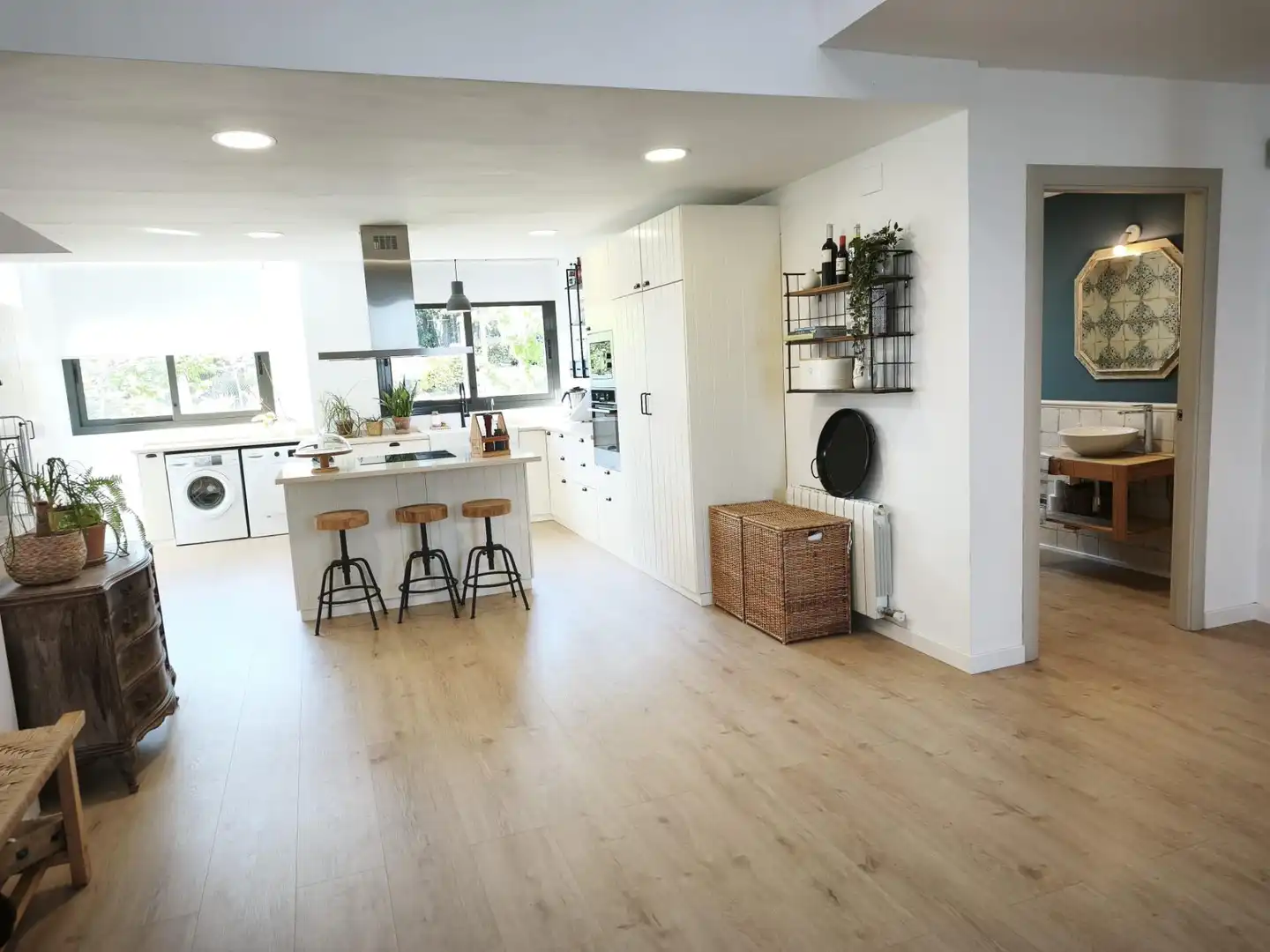 Cocina de Casa o chalet en venta en Castellar del Vallès con Calefacción, Jardín privado y Parquet