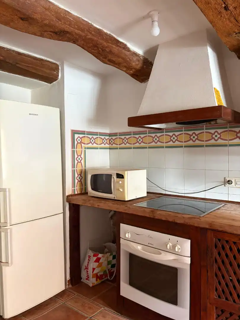 Cuina de Casa adosada en venda en Simancas amb Calefacció, Jardí privat i Parquet