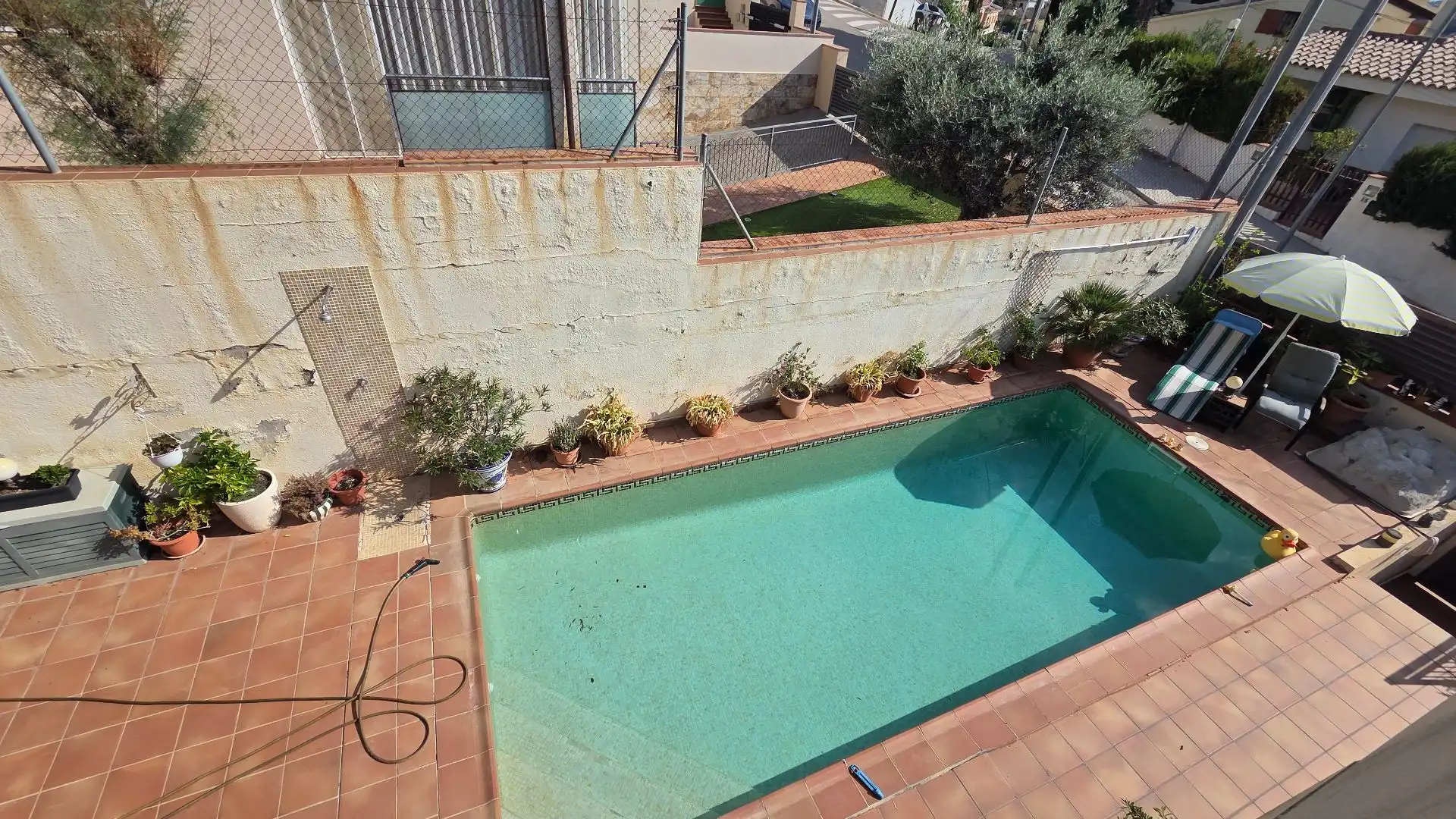 Swimming pool of Houses for sale in Calafell  with Air Conditioner, Heating and Private garden